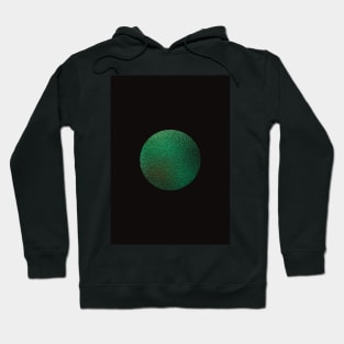 Green Galaxy Moon Hoodie